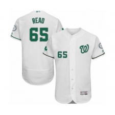 Men's Washington Nationals #65 Raudy Read White Celtic Flexbase Authentic Collection Baseball Player Jersey