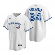 Men's Nike Toronto Blue Jays #34 Matt Shoemaker White Home Stitched Baseball Jersey