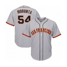 Youth San Francisco Giants #54 Reyes Moronta Authentic Grey Road Cool Base Baseball Player Jersey