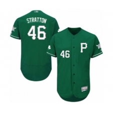 Men's Pittsburgh Pirates #46 Chris Stratton Green Celtic Flexbase Authentic Collection Baseball Player Jersey