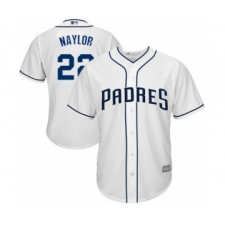 Youth San Diego Padres #22 Josh Naylor Authentic White Home Cool Base Baseball Player Jersey