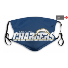 Los Angeles Chargers Mask-0019