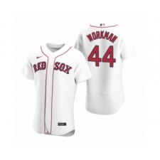 Men's Boston Red Sox #44 Brandon Workman Nike White Authentic 2020 Home Jersey