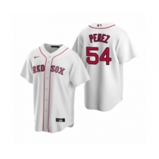 Men's Boston Red Sox #54 Martin Perez Nike White Replica Home Jersey