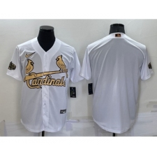 Men's St Louis Cardinals Blank White 2022 All Star Stitched Cool Base Nike Jersey