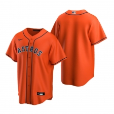 Men's Nike Houston Astros Blank Orange Alternate Stitched Baseball Jersey