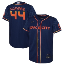 Men's Toddler Houston Astros #44 Yordan Alvarez Nike Navy 2022 City Connect Player Jersey