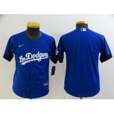 Youth Nike Los Angeles Dodgers Blank Blue City Player Jersey