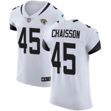 Men's Jacksonville Jaguars #45 K'Lavon Chaisson White Stitched NFL New Elite Jersey