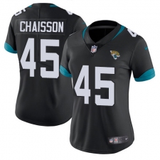 Women's Jacksonville Jaguars #45 K'Lavon Chaisson Black Team Color Women's's Stitched NFL Vapor Untouchable Limited Jersey