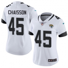 Women's Jacksonville Jaguars #45 K'Lavon Chaisson White Stitched NFL Vapor Untouchable Limited Jersey