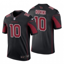 Men's Nike Arizona Cardinals #10 DeAndre Hopkins Black Stitched NFL Limited Rush Jersey