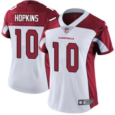 Women's Nike Arizona Cardinals #10 DeAndre Hopkins White Stitched NFL Vapor Untouchable Limited Jersey