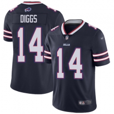 Youth Buffalo Bills #14 Stefon Diggs Navy Stitched Limited Inverted Legend Jersey
