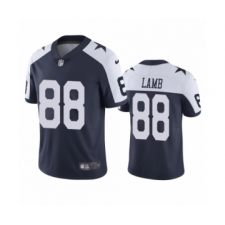 Dallas Cowboys #88 CeeDee Lamb Navy 2020 NFL Draft Alternate Vapor Limited Jersey