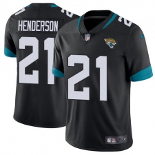 Youth Jacksonville Jaguars #21 C.J. Henderson Black Team Color Stitched Vapor Untouchable Limited Jersey