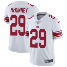 Men's New York Giants #29 Xavier McKinney White Stitched Vapor Untouchable Limited Jersey