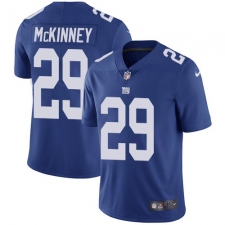 Youth New York Giants #29 Xavier McKinney Royal Blue Team Color Stitched Vapor Untouchable Limited Jersey