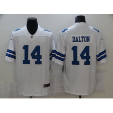 Men's Dallas Cowboys #14 Andy Dalton Nike White Limited Jersey