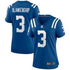 Women's Indianapolis Colts #3 Rodrigo Blankenship Nike Royal Game Jersey.webp