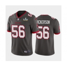 Women's Tampa Bay Buccaneers #56 Hardy Nickerson Pewter Super Bowl LV Jersey