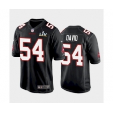 Youth Tampa Bay Buccaneers #54 Lavonte David Black Fashion Super Bowl LV Jersey