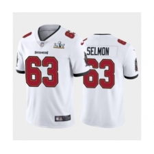 Youth Tampa Bay Buccaneers #63 Lee Roy Selmon White Super Bowl LV Jersey