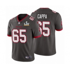 Youth Tampa Bay Buccaneers #65 Alex Cappa Pewter 2021 Super Bowl LV Jersey