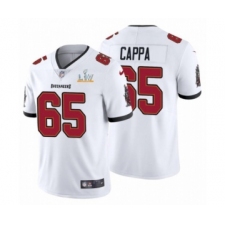 Youth Tampa Bay Buccaneers #65 Alex Cappa White 2021 Super Bowl LV Jersey