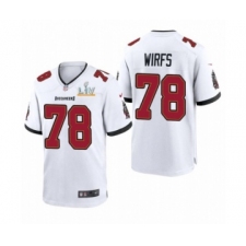 Youth Tampa Bay Buccaneers #78 Tristan Wirfs White 2021 Super Bowl LV Jersey