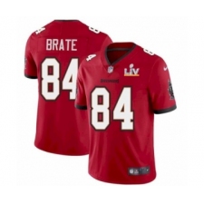 Youth Tampa Bay Buccaneers #84 Cameron Brate Red 2021 Super Bowl LV Jersey