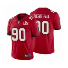 Youth Tampa Bay Buccaneers #90 Jason Pierre-Paul Red Super Bowl LV Jersey