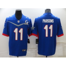 Men's Dallas Cowboys #11 Micah Parsons Nike Royal 2022 NFC Pro Bowl Limited Player Jersey