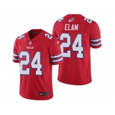 Men's Buffalo Bills #24 Kaiir Elam Red Vapor Untouchable Limited Stitched Jersey