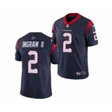 Men's Houston Texans #2 Mark Ingram II Navy Vapor Untouchable Limited Stitched Jersey