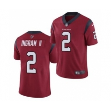 Men's Houston Texans #2 Mark Ingram II Red Vapor Untouchable Limited Stitched Jersey