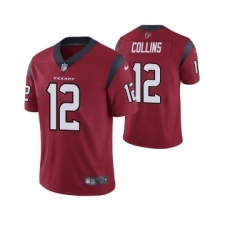 Men's Houston Texans #12 Nico Collins Red Vapor Untouchable Limited Stitched Jersey