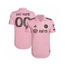Men's Inter Miami CF Custom Pink Soccer Jersey