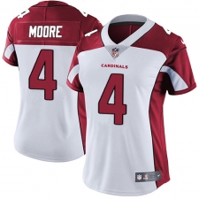 Women's Nike Arizona Cardinals #4 Rondale Moore White Stitched NFL Vapor Untouchable Limited Jersey