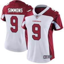 Women's Nike Arizona Cardinals #9 Isaiah Simmons White Stitched NFL Vapor Untouchable Limited Jersey