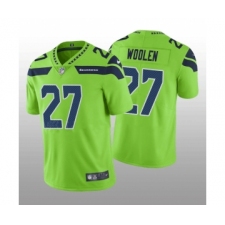 Men's Seattle Seahawks #27 Tariq Woolen Green Vapor Untouchable Stitched Football Jersey