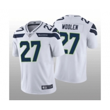 Men's Seattle Seahawks #27 Tariq Woolen White Vapor Untouchable Stitched Football Jersey