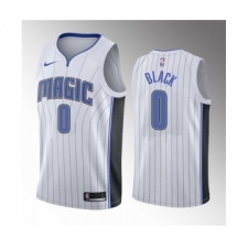 Men's Orlando Magic #0 Anthony Black White 2022-23 Association Edition Stitched Basketball Jersey