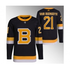 Men's Boston Bruins #21 James van Riemsdyk Black Home Breakaway Stitched Jersey