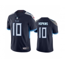 Men's Nike Tennessee Titans #10 DeAndre Hopkins Navy Vapor Untouchable Stitched Jersey