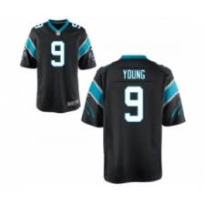 Nike Carolina Panthers #9 Bryce Young Black Vapor Untouchable Limited Stitched NFL Jersey