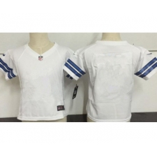 Nike Dallas Cowboys Blank White Toddlers Jersey