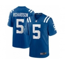 Nike Indianapolis Colts #5 Anthony Richardson Blue Vapor Untouchable Limited Stitched NFL Jersey