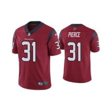 Men's Houston Texans #31 Dameon Pierce Red Vapor Untouchable Limited Stitched Jersey