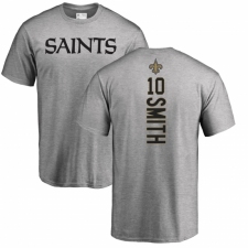NFL Nike New Orleans Saints #10 Tre'Quan Smith Ash Backer T-Shirt